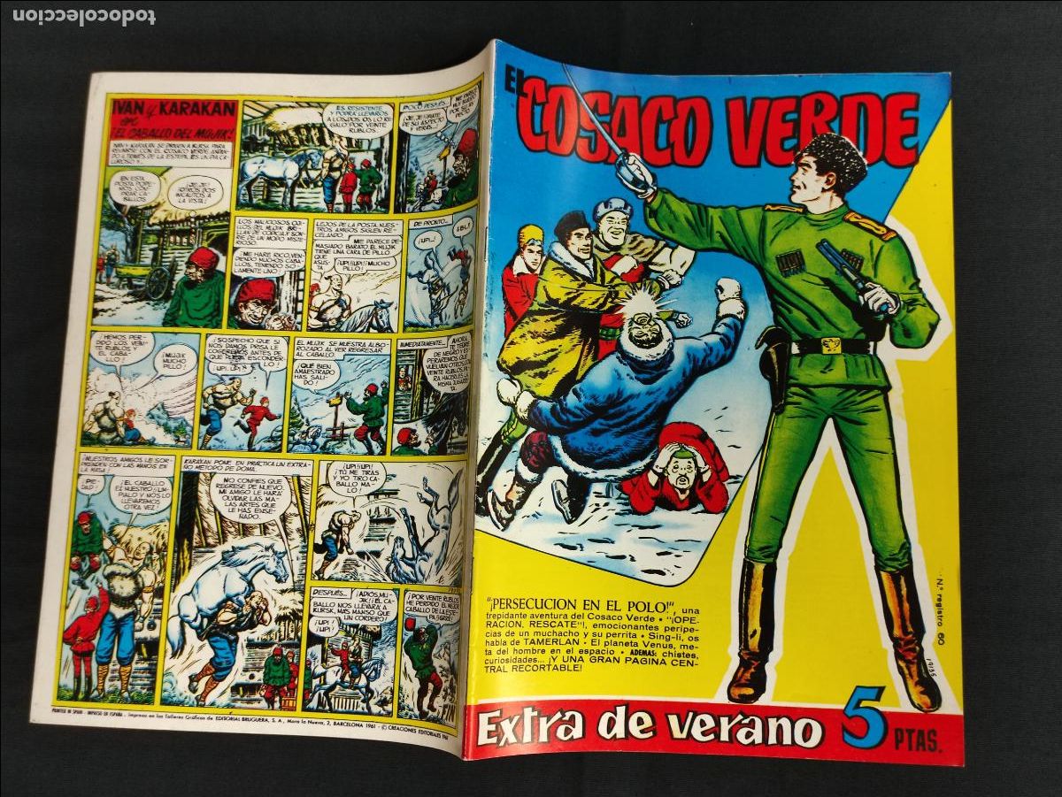 Tebeos: FACSIMIL - EL COSACO VERDE - EXTRA DE VERANO - Foto 1