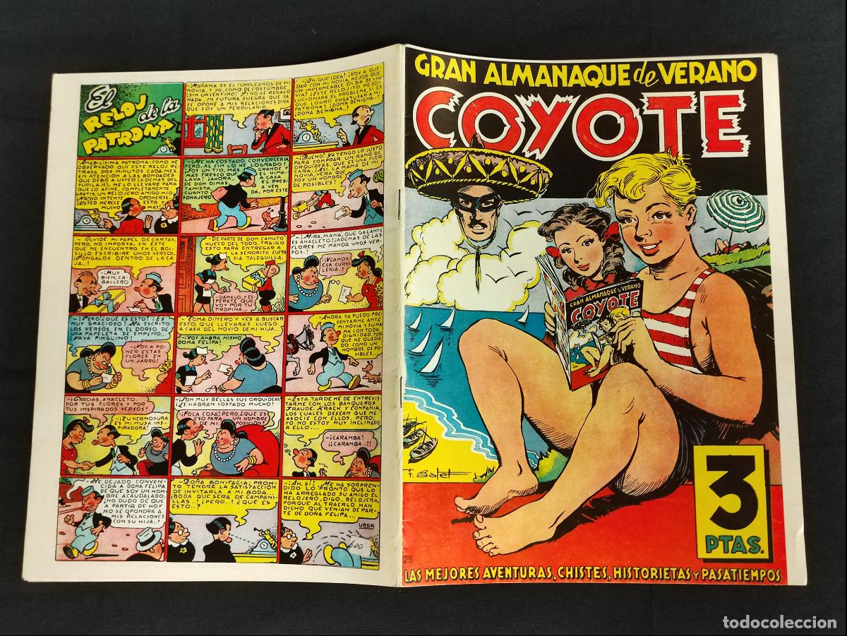 Tebeos: FACSIMIL - EL COYOTE - ALMANAQUE DE VERANO - Foto 1