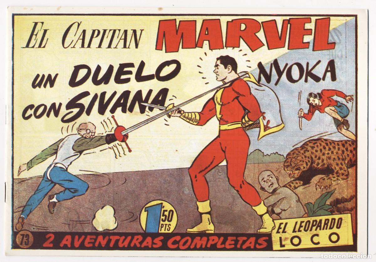 Tebeos: LOTE 18 NUMEROS CAPITAN MARVEL HISPANO AMERICANA REEDICION FACSIMIL COMIC-MAM - Foto 1