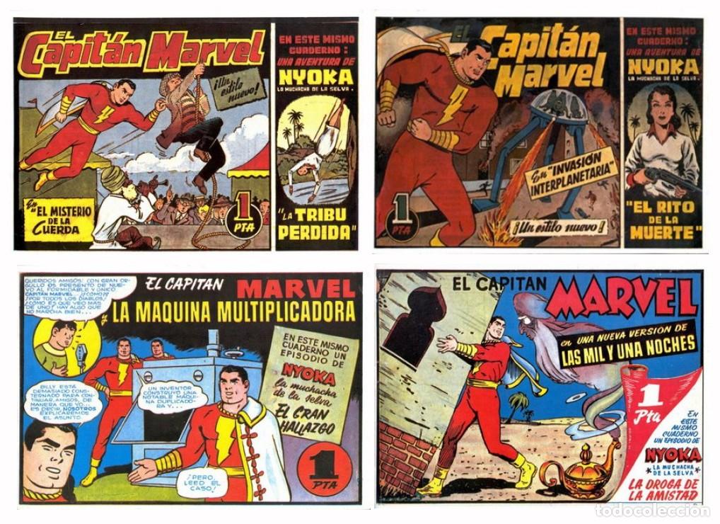 Tebeos: LOTE 18 NUMEROS CAPITAN MARVEL HISPANO AMERICANA REEDICION FACSIMIL COMIC-MAM - Foto 3