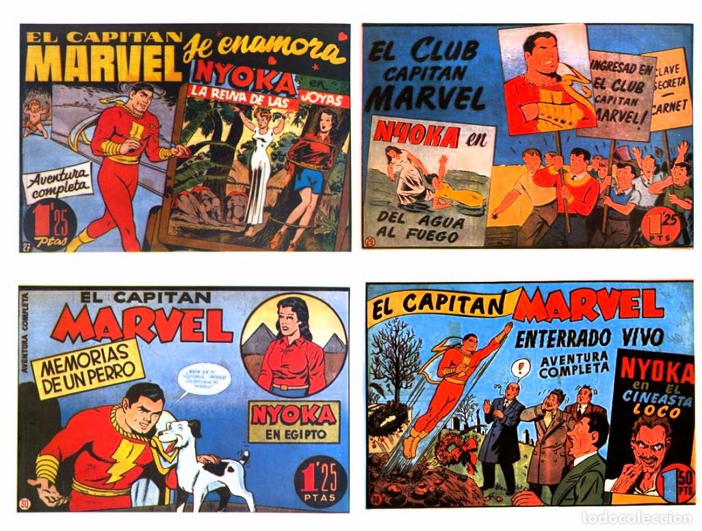 Tebeos: LOTE 18 NUMEROS CAPITAN MARVEL HISPANO AMERICANA REEDICION FACSIMIL COMIC-MAM - Foto 4