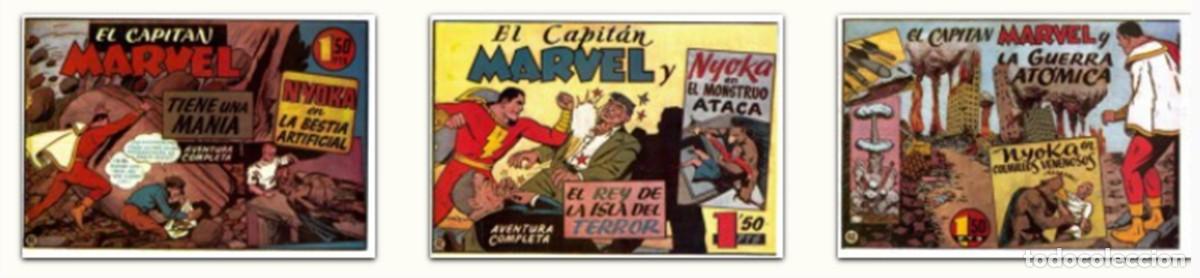 Tebeos: LOTE 18 NUMEROS CAPITAN MARVEL HISPANO AMERICANA REEDICION FACSIMIL COMIC-MAM - Foto 5