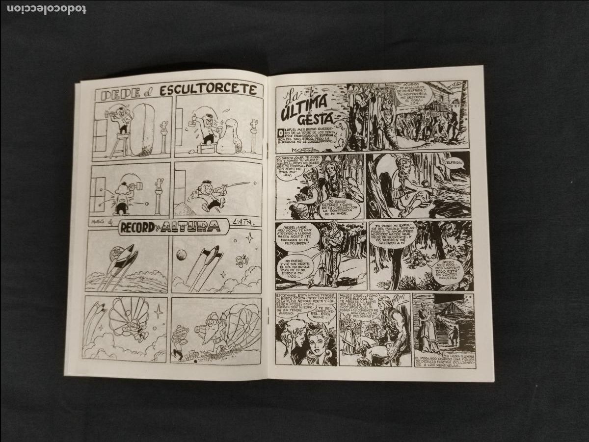 Tebeos: FACSIMIL - PU&Ntilde;O DE HIERRO - ALMANAQUE 1958 - Foto 2