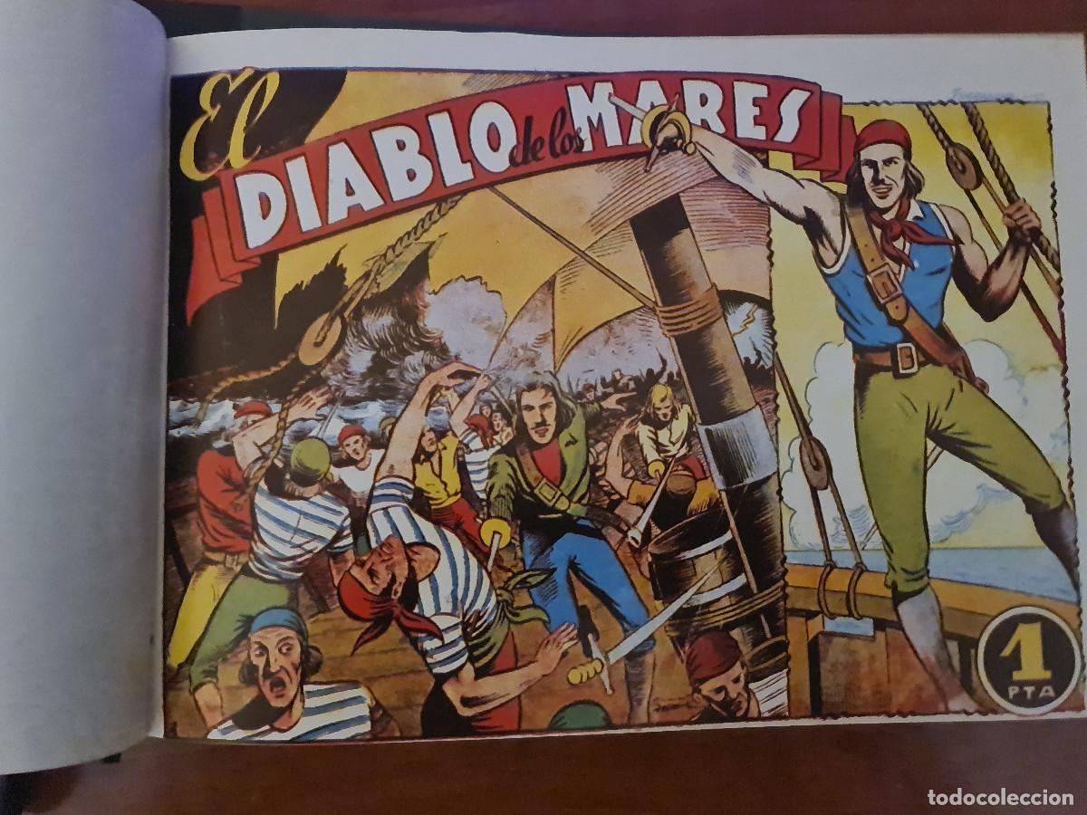 Tebeos: el diablo de los mares (completa encuadernada) - Foto 1