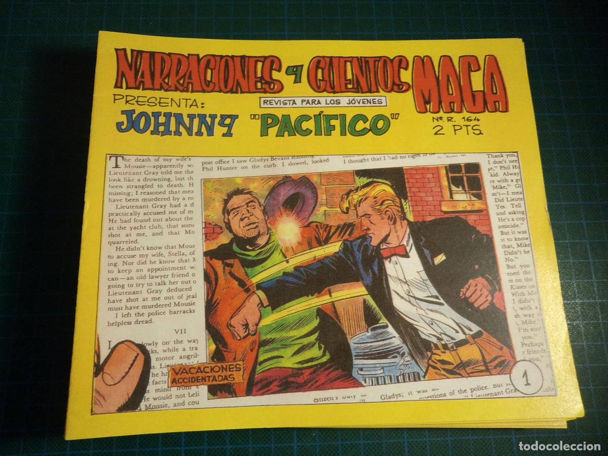 Tebeos: Johnny Pacifico. Maga. Completa. 31 ejemplares. Facsimil. reedicion. - Foto 1