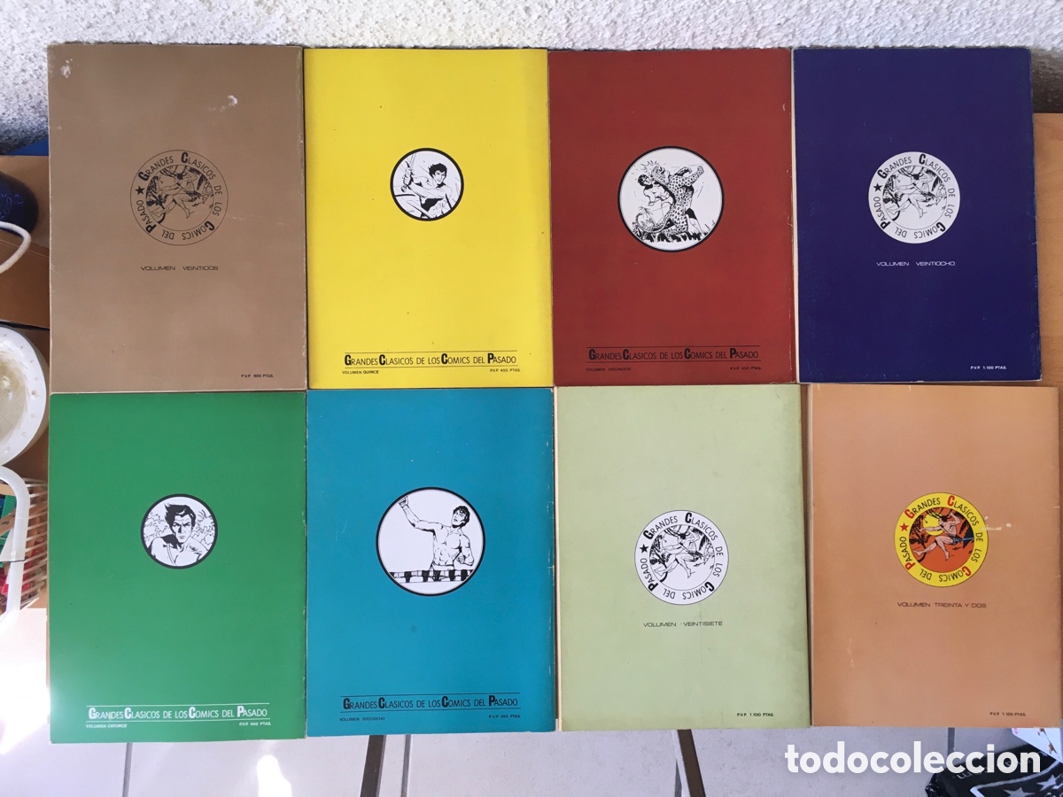 Tebeos: C&ograve;mic Tarzan S&egrave;rie completa 0-7 - Foto 2