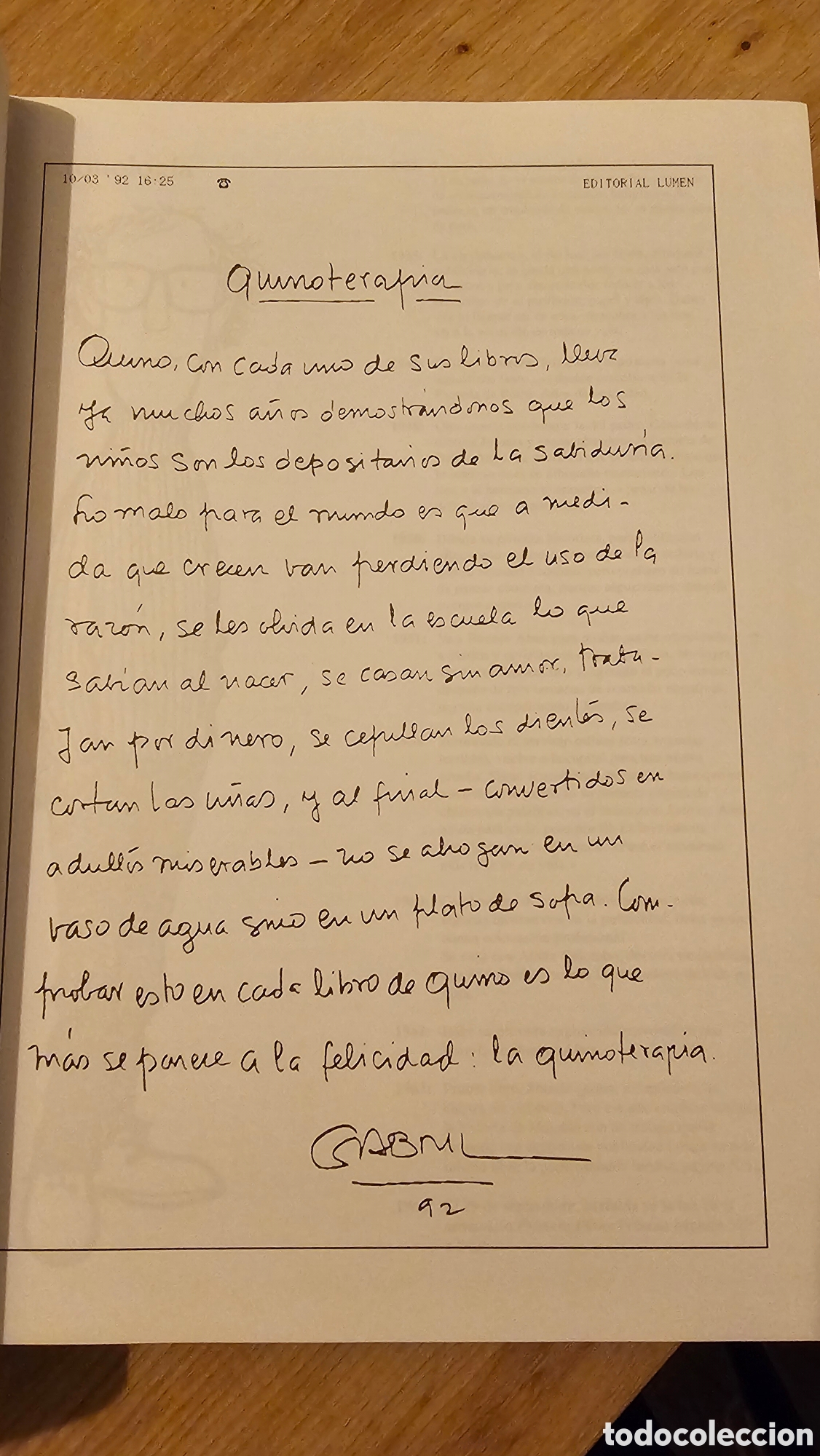 Tebeos: Maxi libro &rdquo;Todo MAFALDA&rdquo; A&Ntilde;O 1998 - Foto 7