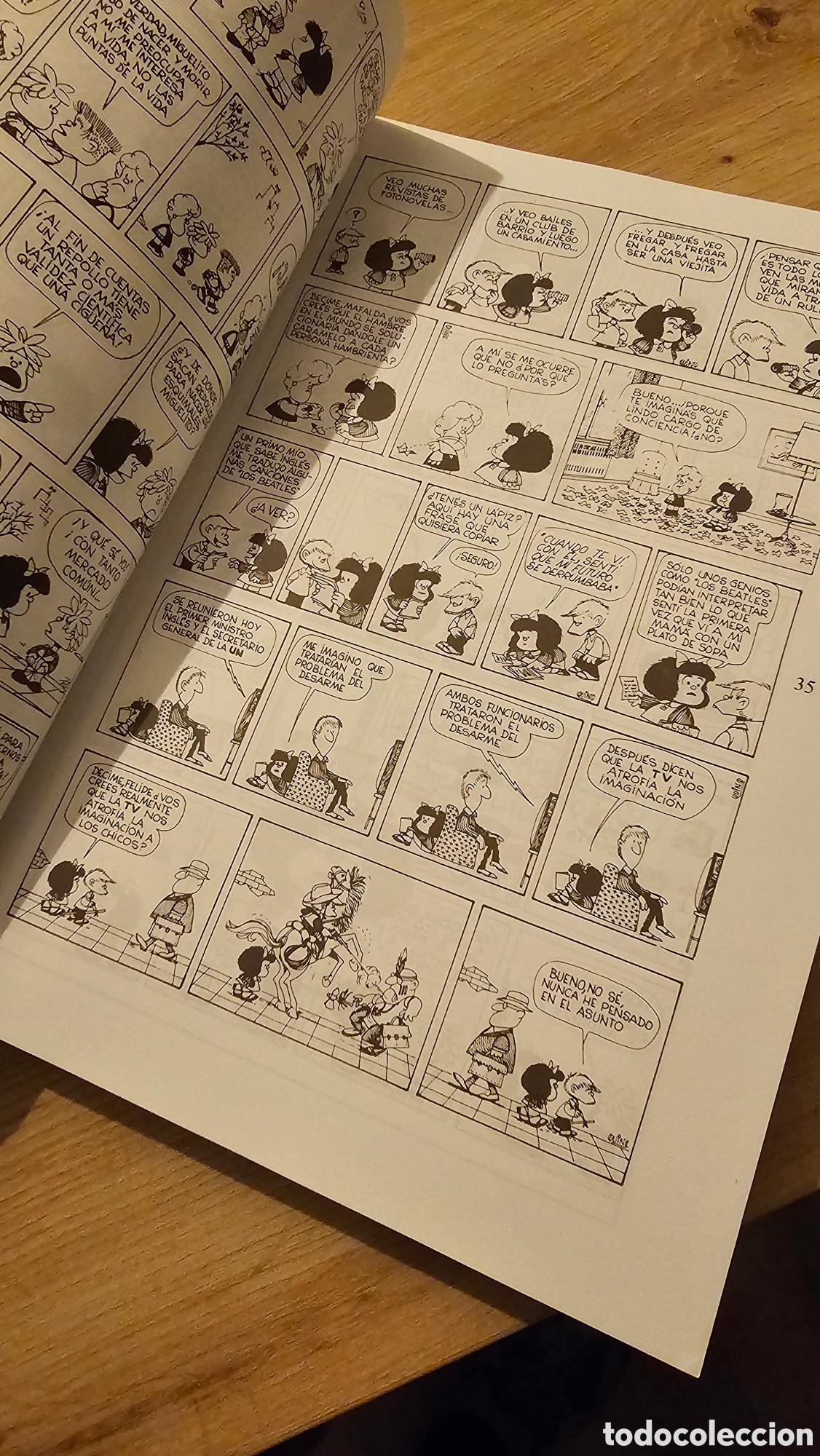 Tebeos: Maxi libro &rdquo;Todo MAFALDA&rdquo; A&Ntilde;O 1998 - Foto 10