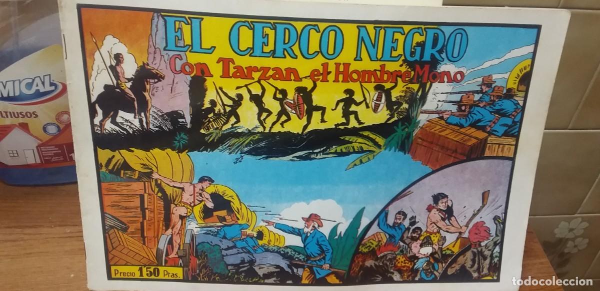 Tebeos: TARZAN - N&ordm; 11 - EL CERCO NEGRO - FACSIMIL - Foto 1