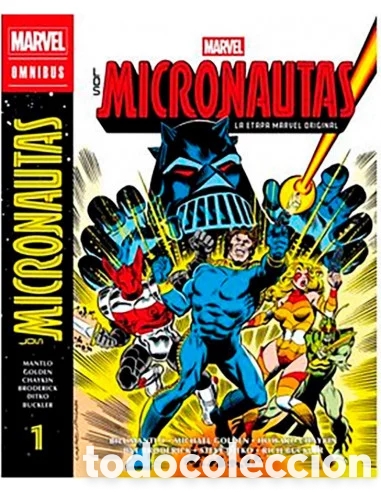 Tebeos: Los Micronautas 1. Marvel Limited edition. Panini - Foto 1
