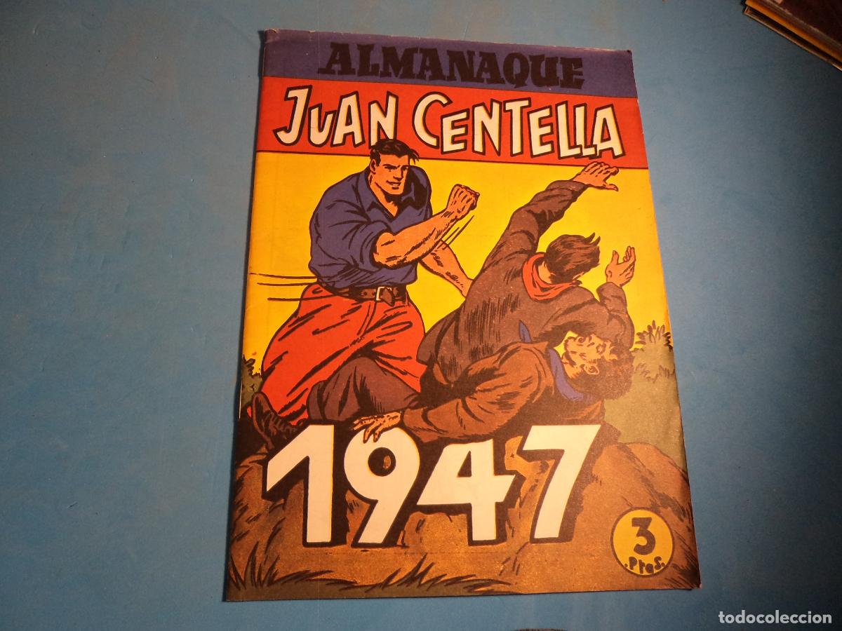 Tebeos: Juan Centella. Almanaque 1947. Facsimil. - Foto 1