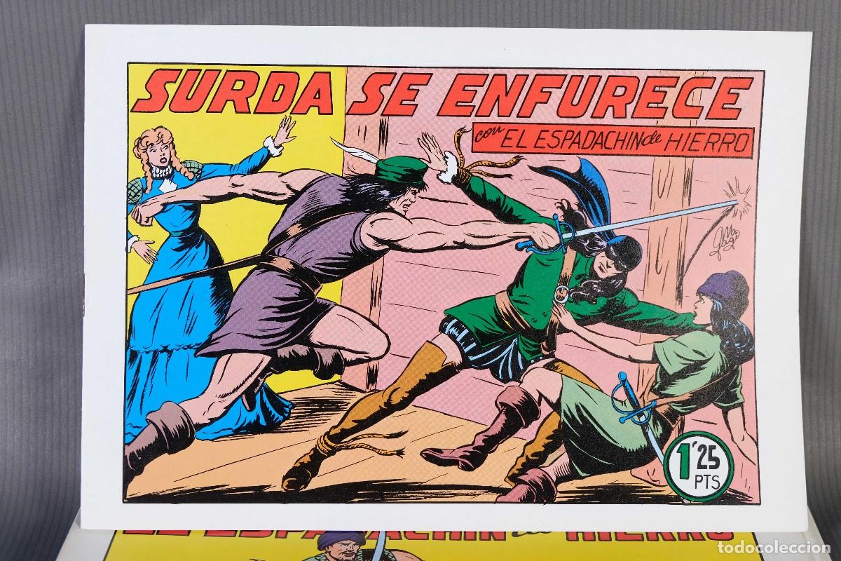Tebeos: El espadach&iacute;n de hierro - 9 n&uacute;meros - reedici&oacute;n - Foto 6