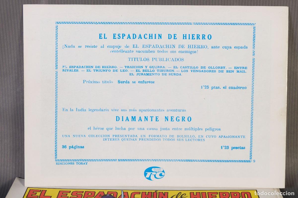 Tebeos: El espadach&iacute;n de hierro - 9 n&uacute;meros - reedici&oacute;n - Foto 7