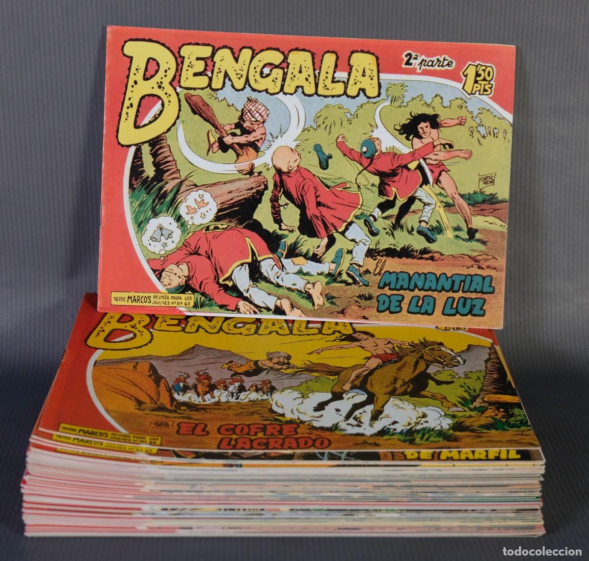 Tebeos: Bengala, segunda parte - 44 n&uacute;meros - reedici&oacute;n - Foto 1