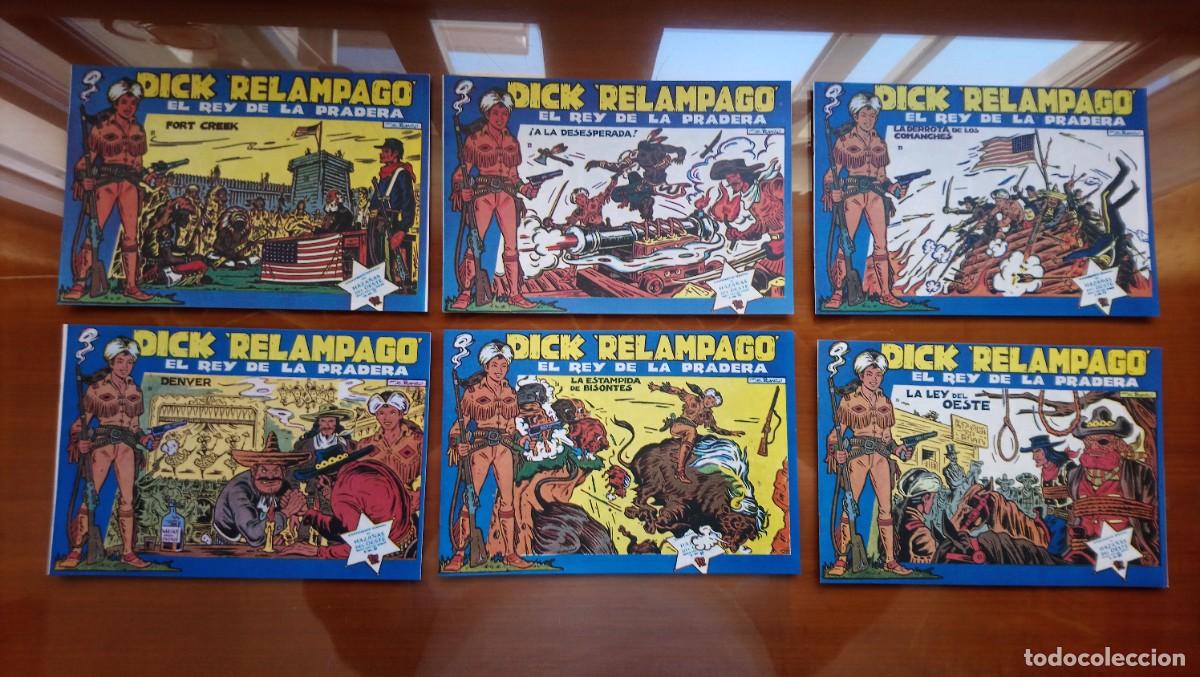 Tebeos: COLECCION DICK RELAMPAGO EDICION FACSIMIL. 34 NUMEROS - Foto 6