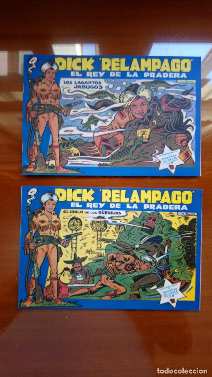 Tebeos: COLECCION DICK RELAMPAGO EDICION FACSIMIL. 34 NUMEROS - Foto 7