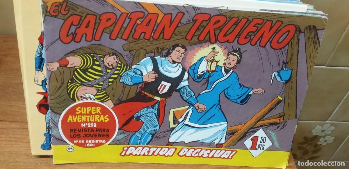 Tebeos: EL CAPITAN TRUENO - N&ordm; 195 - FACSIMIL - Foto 1