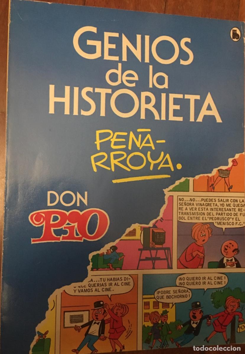 Tebeos: GENIOS DE LA HISTORIETA.PE&Ntilde;A ROYA. Don Pio. - Foto 1