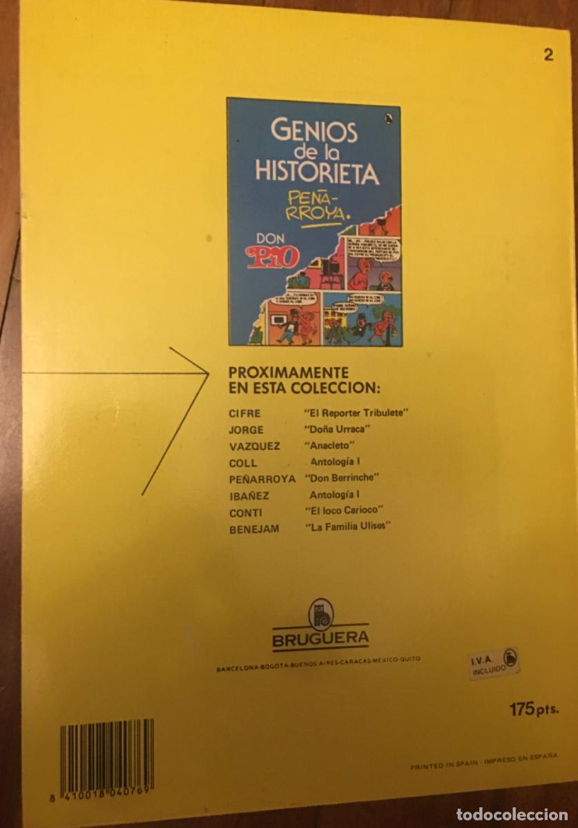 Tebeos: GENIOS DE LA HISTORIETA.PE&Ntilde;A ROYA. Don Pio. - Foto 2