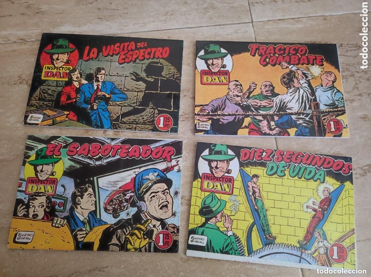 Tebeos: Comics inspector Dan n&ordm; 1 a 32 en 4 tomos reedicion - Foto 1