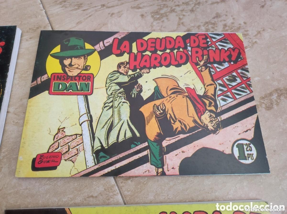 Tebeos: Comics inspector Dan n&ordm; 1 a 32 en 4 tomos reedicion - Foto 4