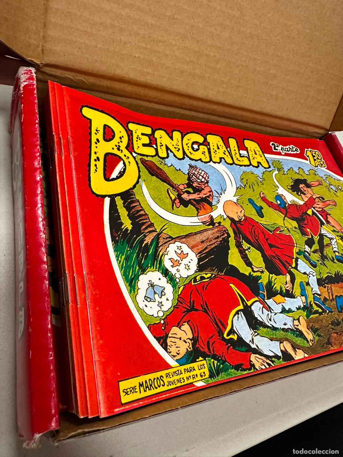 Tebeos: BENGALA 2&ordf; PARTE / COMPLETA 45 N&Uacute;MEROS / REEDICI&Oacute;N - Foto 2