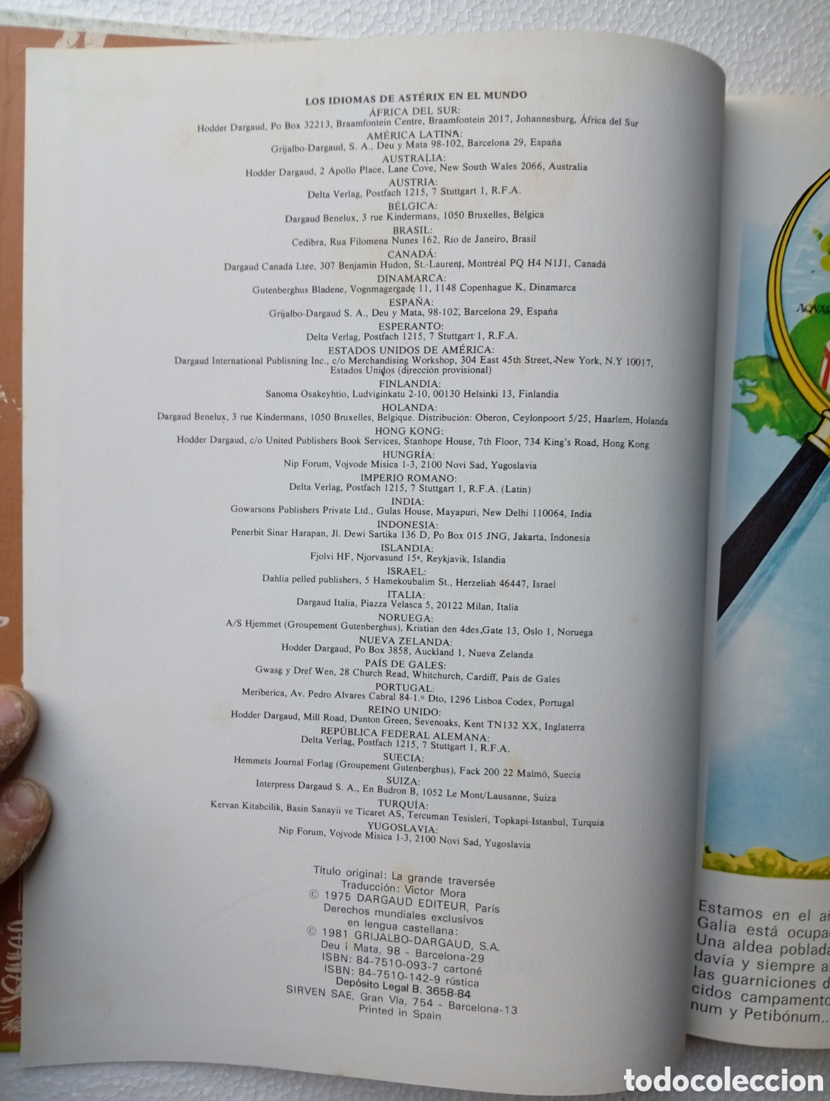Tebeos: La gran traves&iacute;a de Asterix - Foto 3