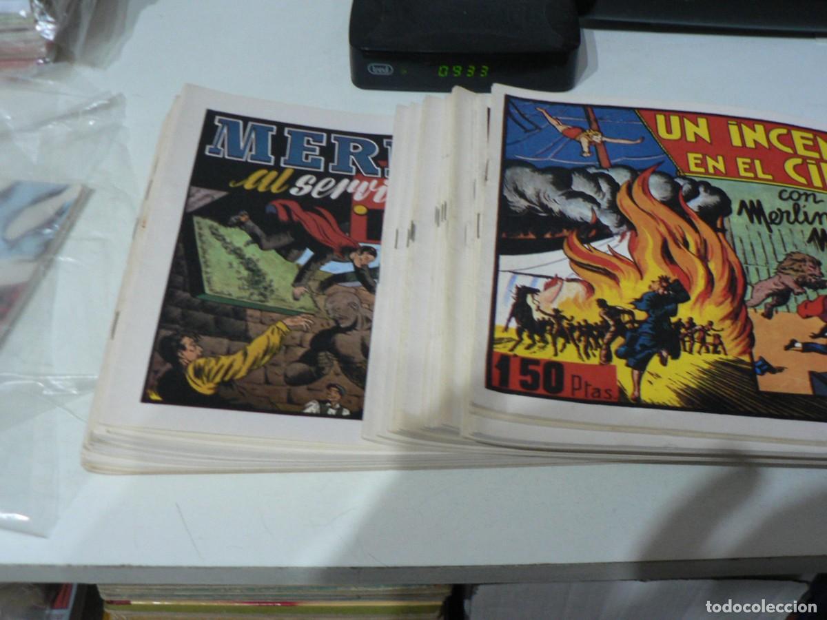Tebeos: COLECCION COMPLETA MERLIN - Foto 2