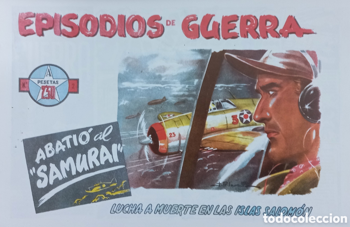 Tebeos: Episodios de guerra 1 al 3, completa. Facs&iacute;mil. - Foto 2
