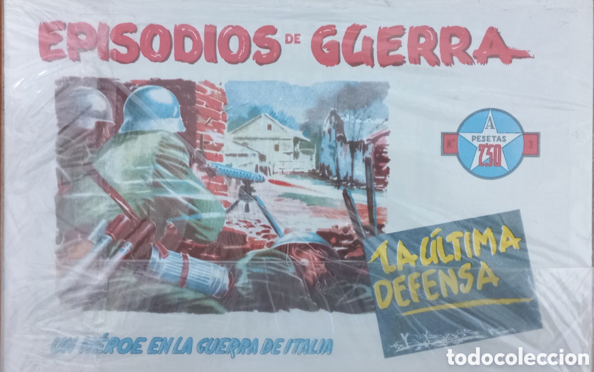 Tebeos: Episodios de guerra 1 al 3, completa. Facs&iacute;mil. - Foto 3