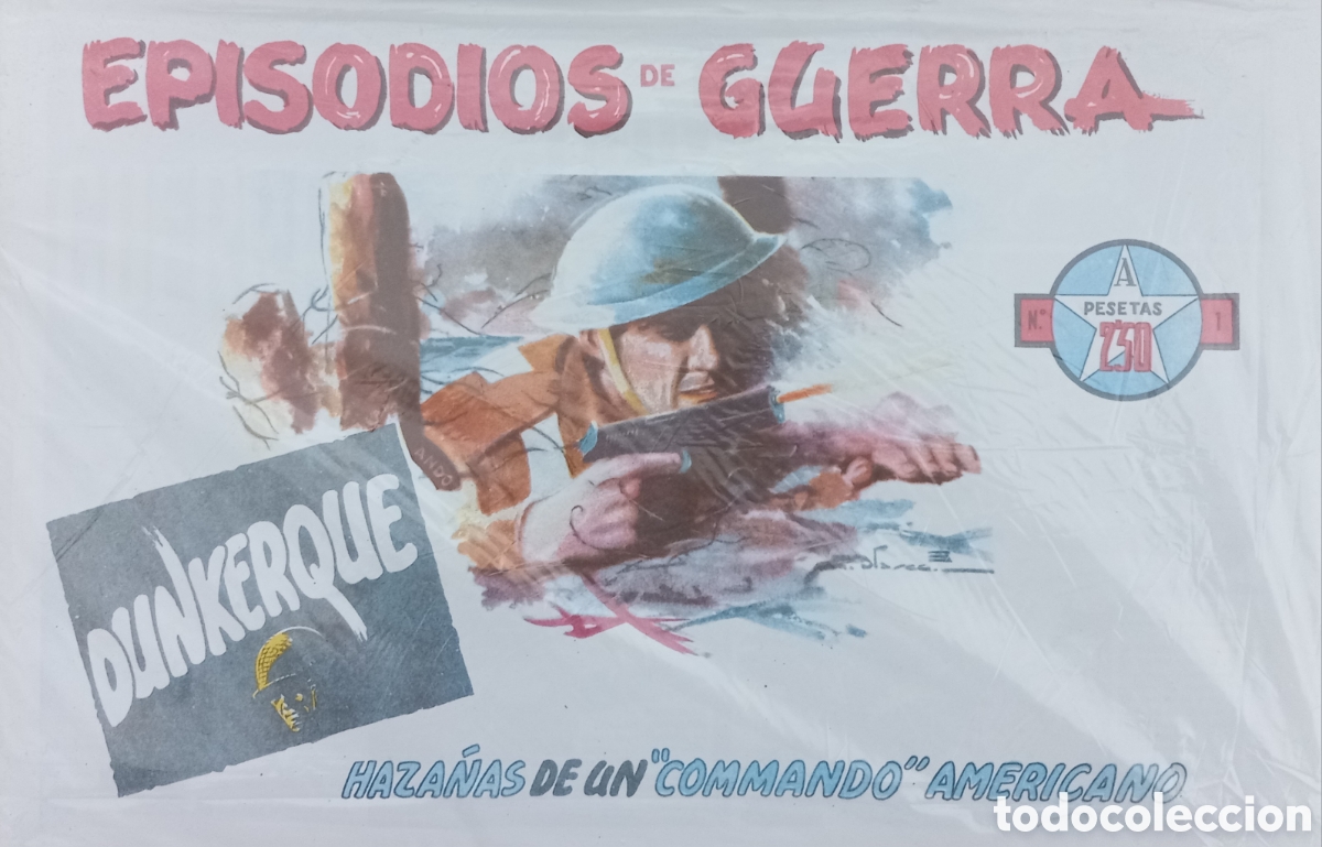Tebeos: Episodios de guerra 1 al 3, completa. Facs&iacute;mil. - Foto 1
