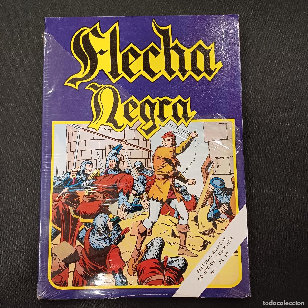 Tebeos: FLECHA NEGRA/COLECCION COMPLETA EN 1 TOMO. - Foto 1