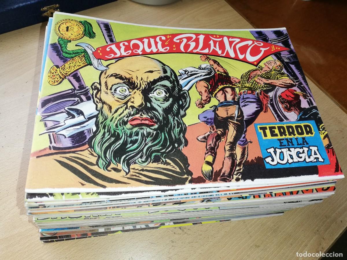 Tebeos: Gran lote de EL JEQUE BLANCO - Foto 1