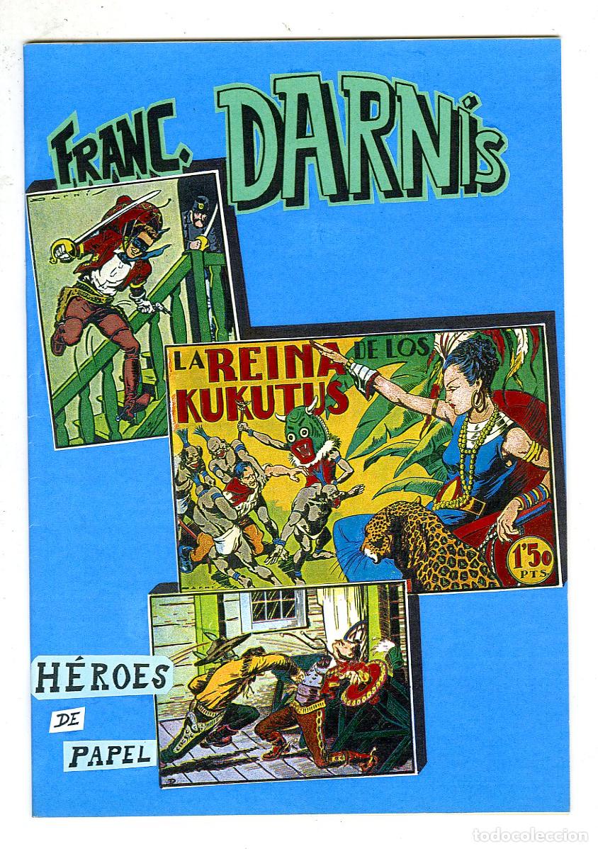 Tebeos: Franc. Darn&iacute;s / H&eacute;roes de Papel / N.3 - Foto 1