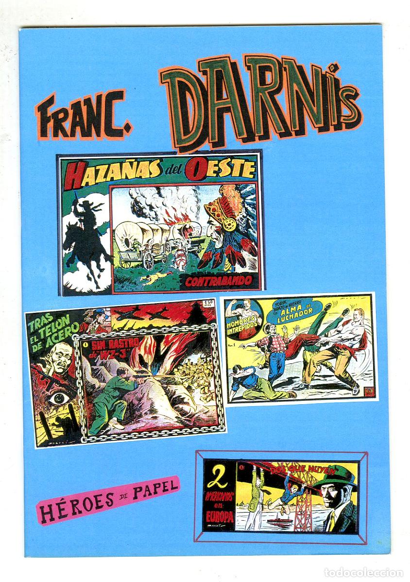 Tebeos: Franc. Darn&iacute;s / H&eacute;roes de Papel / N.8 - Foto 1