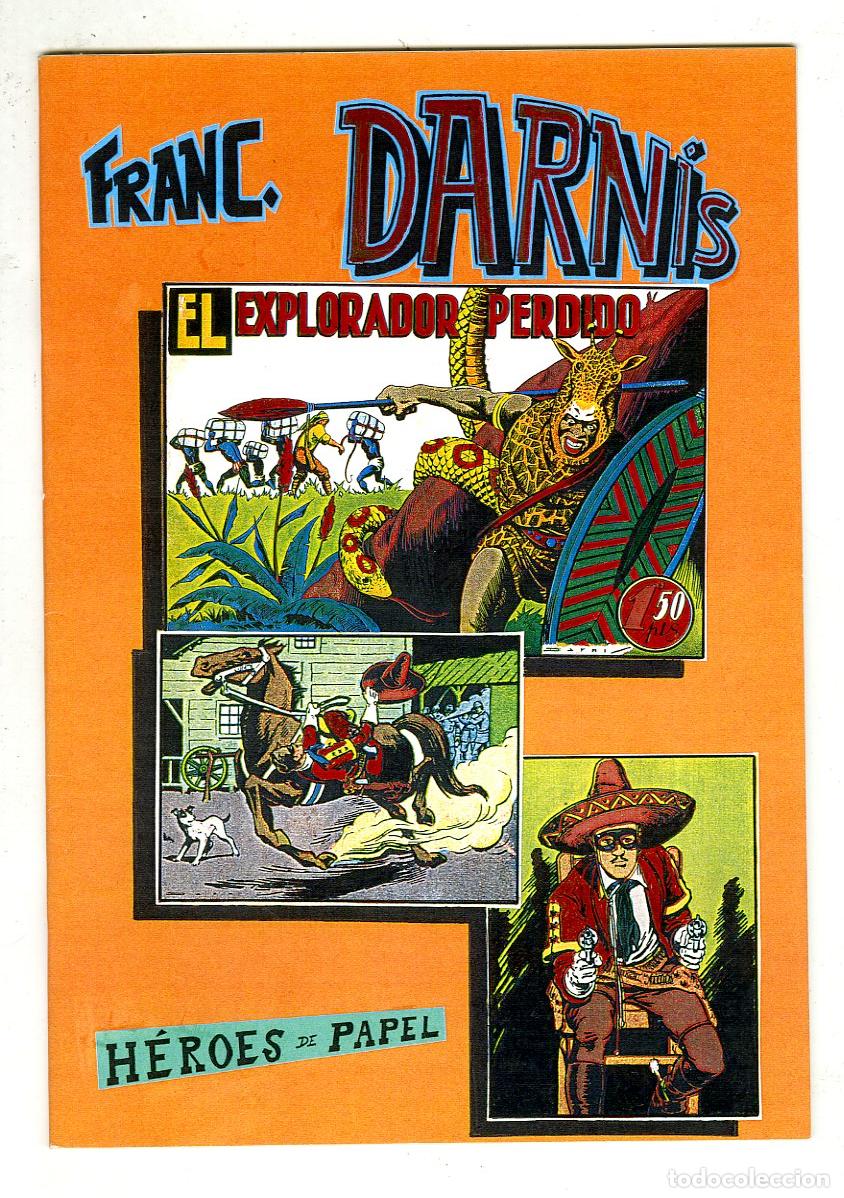 Tebeos: Franc. Darn&iacute;s / H&eacute;roes de Papel / N.4 - Foto 1