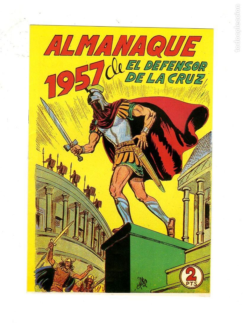 Tebeos: Almanaque 1957 El Defensor de la Cruz / Editorial Maga - Foto 1