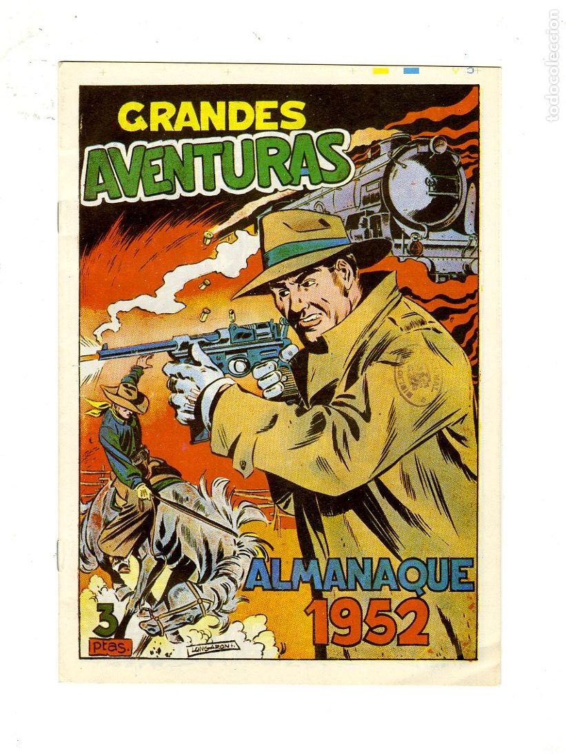 Tebeos: Grandes Aventuras Almanaque 1952 / Ediciones Toray