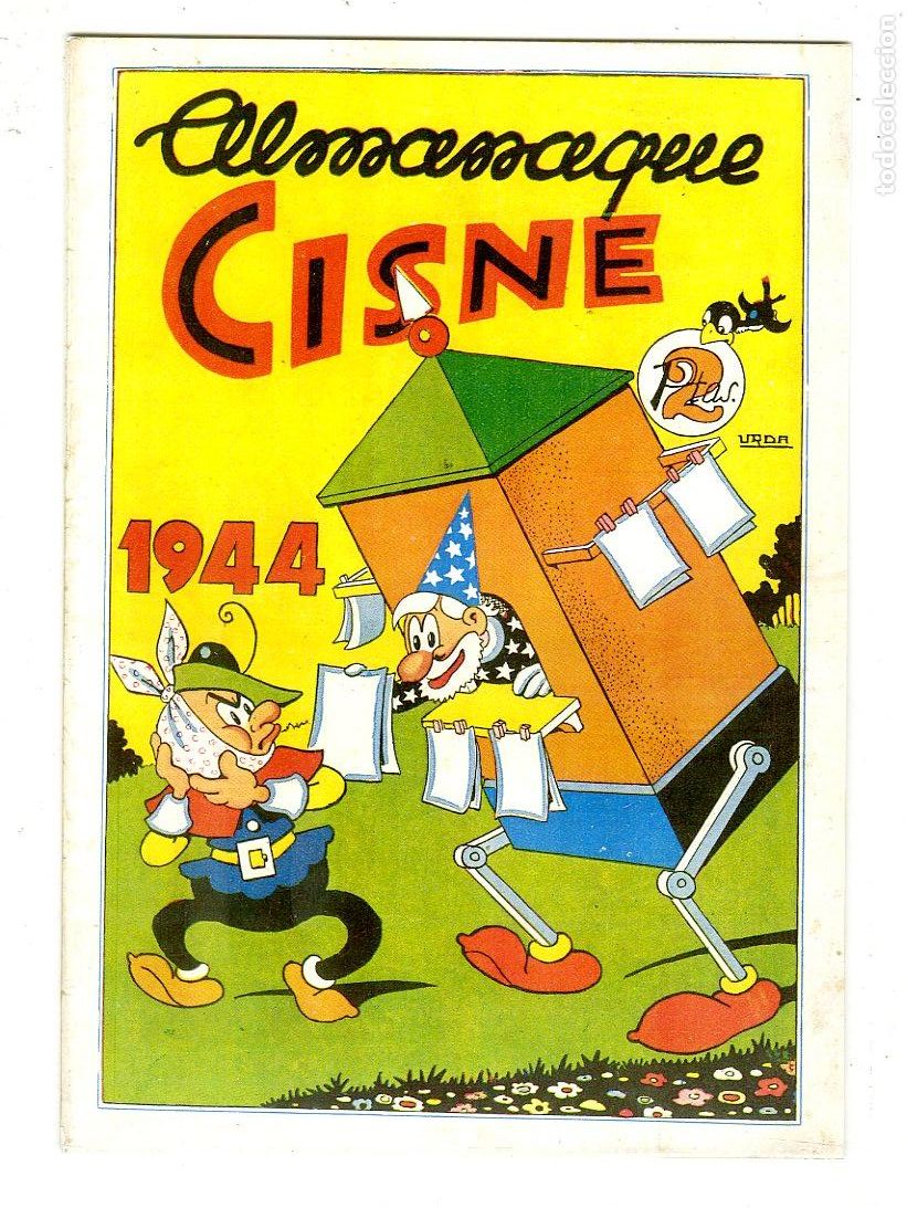 Tebeos: Almanaque Cisne 1944 / Comercial Gerpl&aacute; - Foto 1