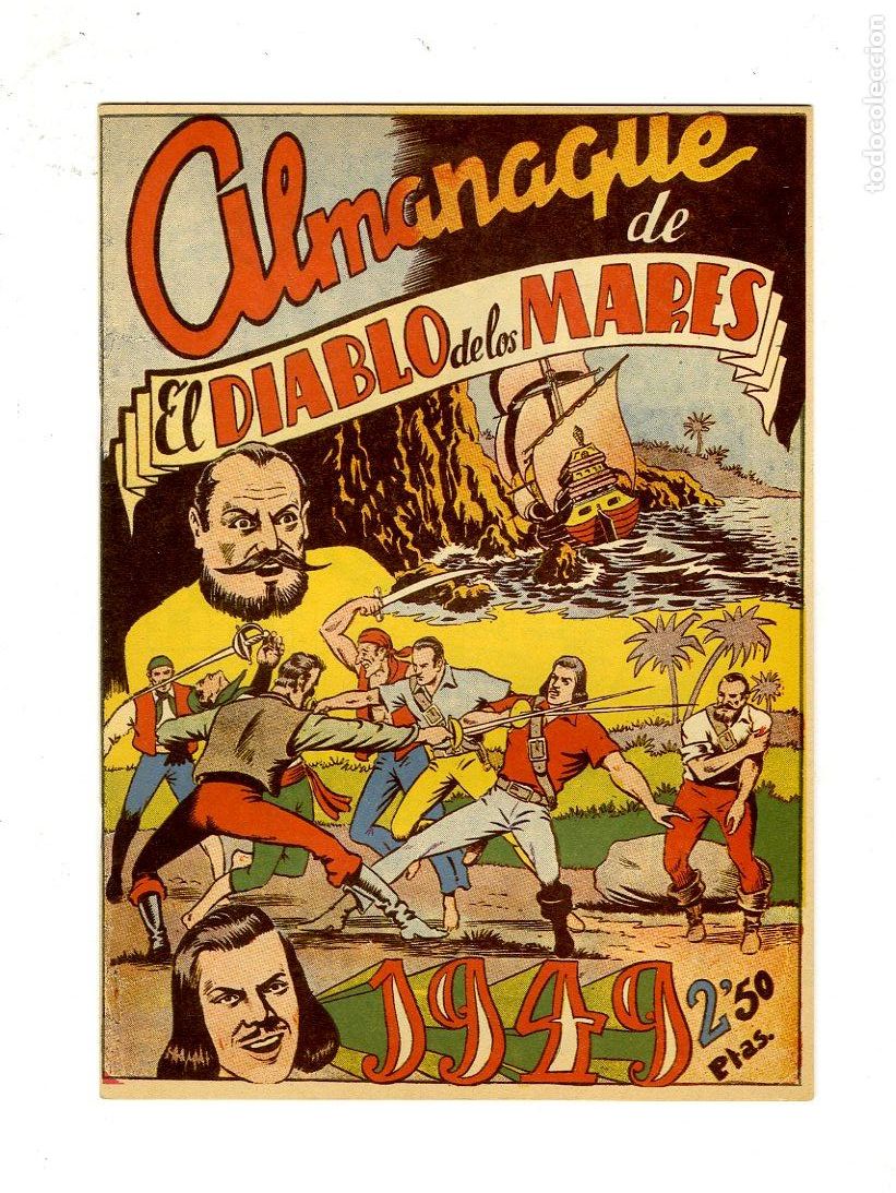 Tebeos: Almanaque El Diablo de los Mares 1949 - Foto 1