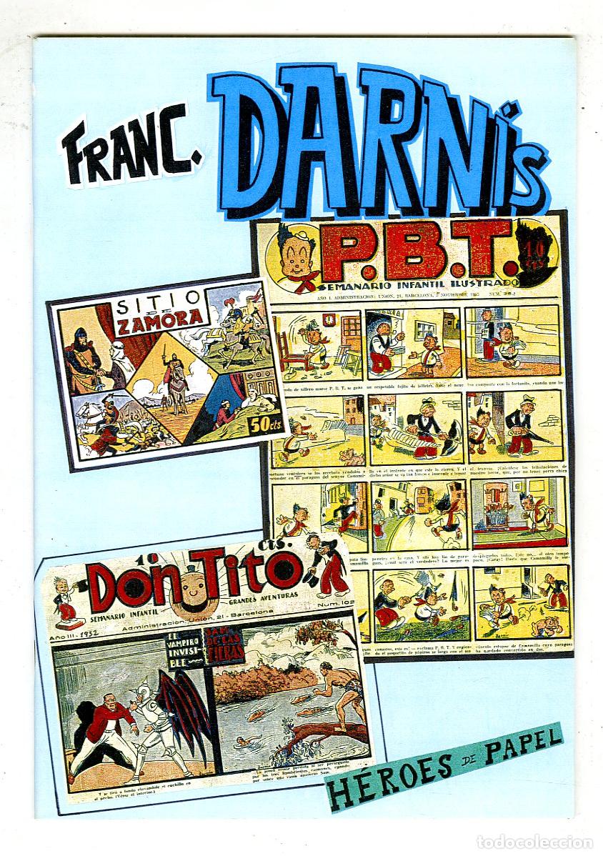 Tebeos: Franc. Darn&iacute;s / H&eacute;roes de Papel / N.1 - Foto 1