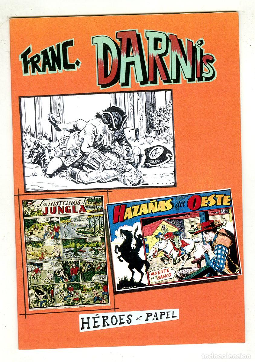 Tebeos: Franc. Darn&iacute;s / H&eacute;roes de Papel / N.6 - Foto 1