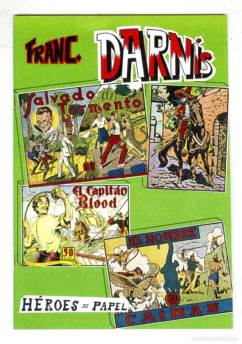 Tebeos: Franc. Darn&iacute;s / H&eacute;roes de Papel / N.2 - Foto 1