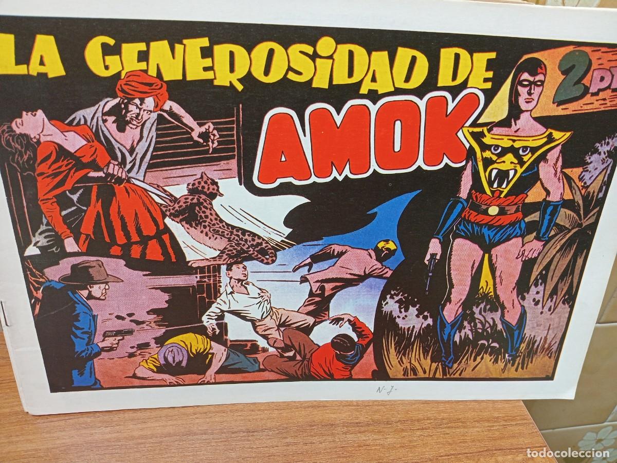 Tebeos: AMOK - N&ordm; 7 - FACSIMIL DE HISPANO AMERICANA - Foto 1