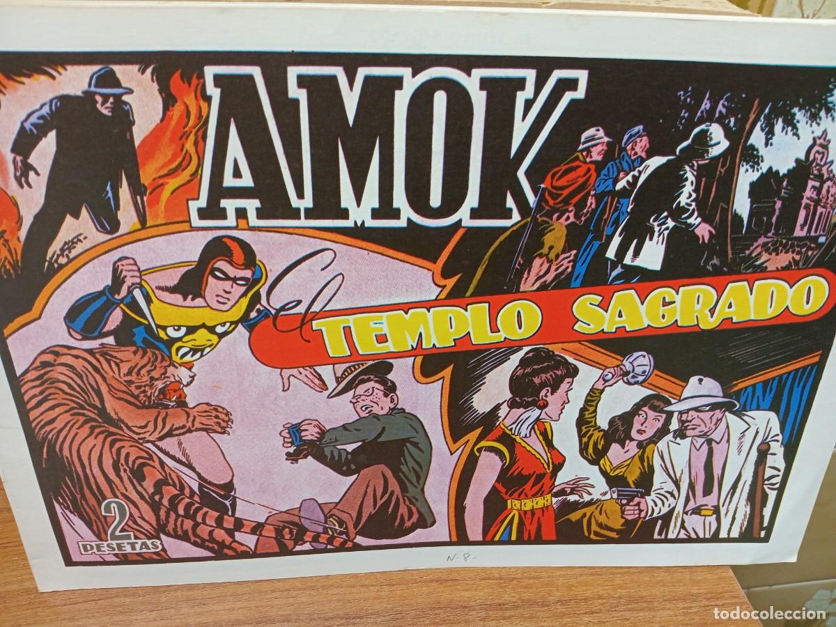 Tebeos: AMOK - N&ordm; 8 - FACSIMIL DE HISPANO AMERICANA - Foto 1