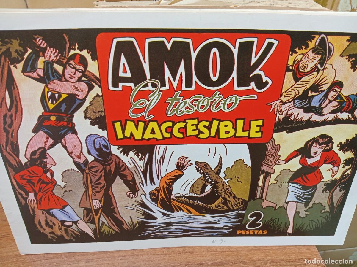 Tebeos: AMOK - N&ordm; 9 - FACSIMIL DE HISPANO AMERICANA - Foto 1