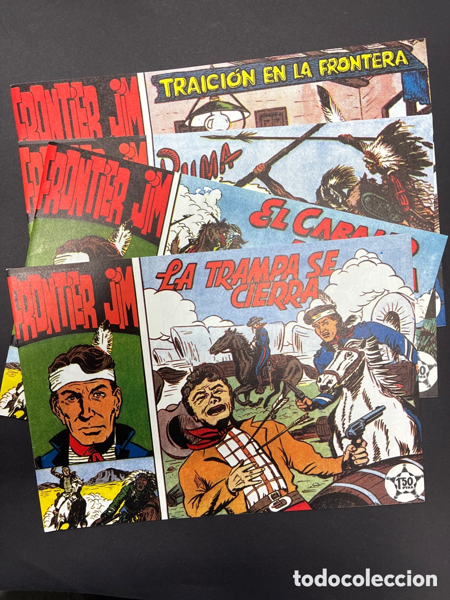 Tebeos: COLECCION COMPLETA COMICS REEDICION FRONTIER JIM 4 EJEMPLARES - Foto 1