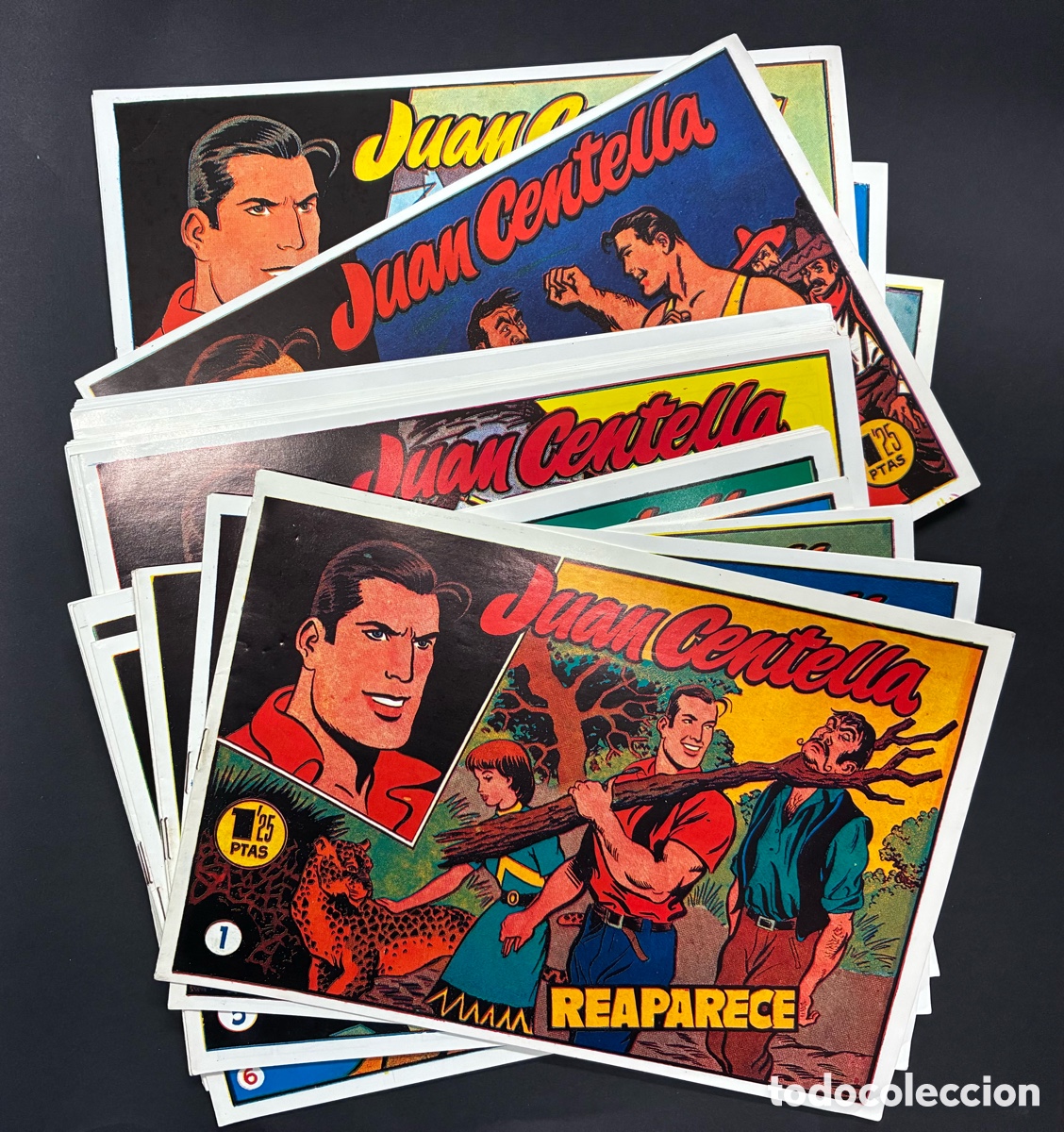 Tebeos: COLECCION COMPLETA COMICS REEDICION JUAN CENTELLA 36 EJEMPLARES - Foto 1