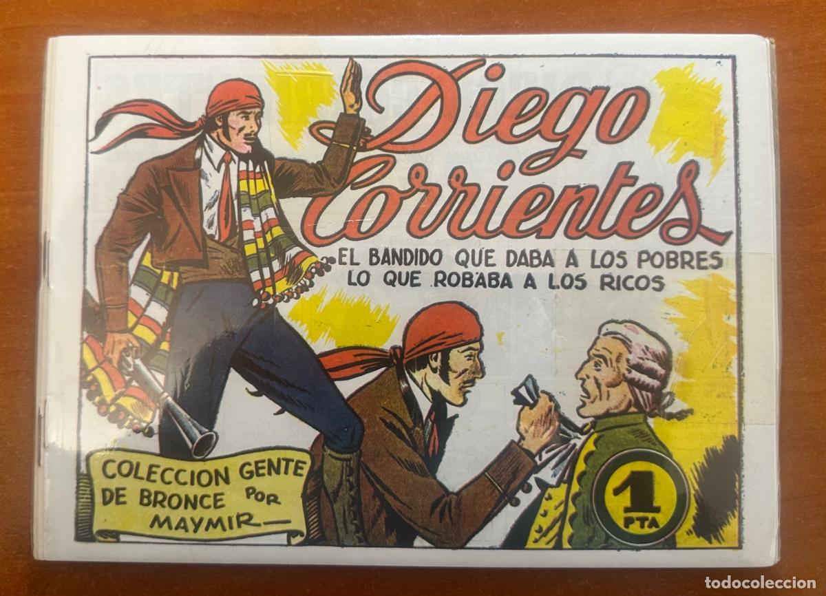 Tebeos: DIEGO CORRIENTES COMPLETA 13 NUMS. EDICION FACSIMIL A ESTRENAR - Foto 1
