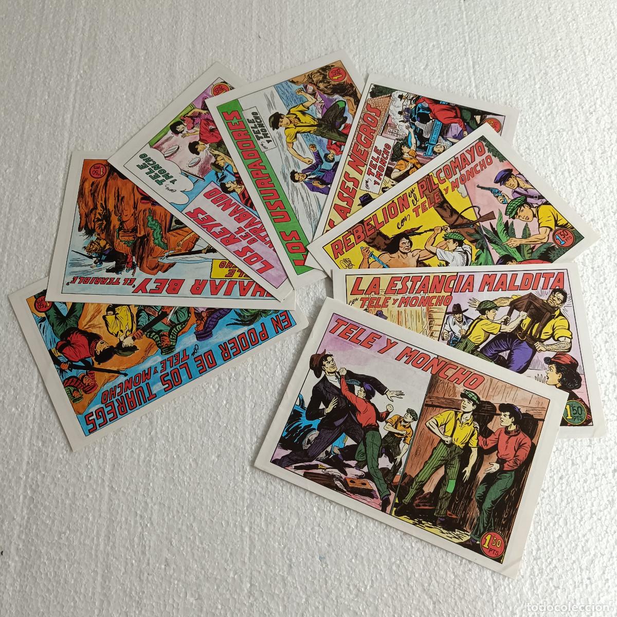 Tebeos: COMIC TELE Y MOCHO. COMPLETA 8 TOMOS. REEDICION. - Foto 1
